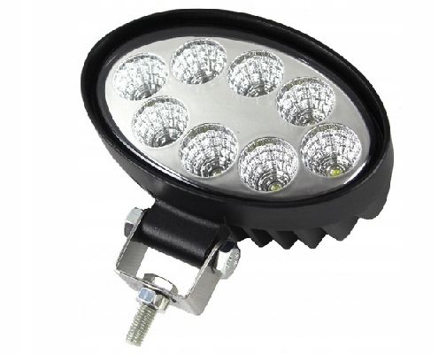 Reflektor roboczy halogen 8-led 24W 1800lm 12V 24V zdjęcie 3