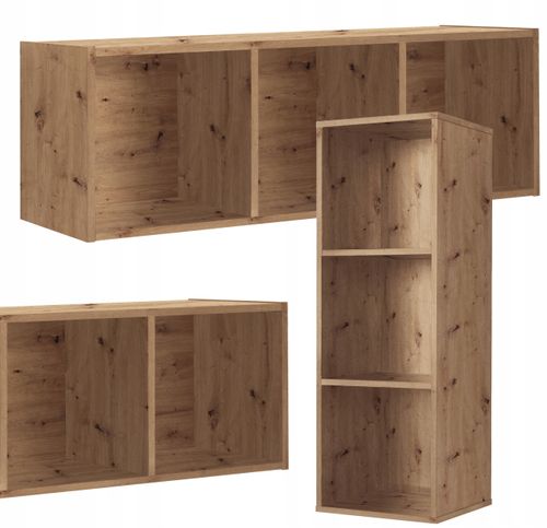 Regał półka organizer pojemnik stojak na płyty winylowe segregatory Cubo 3 na Arena.pl