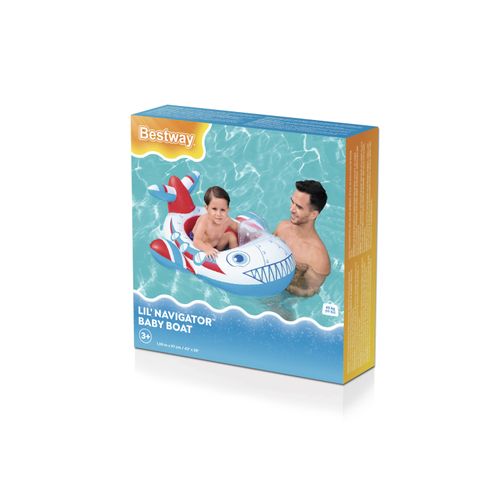 Dmuchany Ponton Do Pływania Samolot Dla Dzieci 3+ Bestway 109X97Cm na Arena.pl