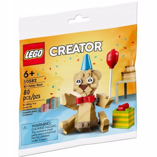 LEGO Creator 3w1 Magiczny jednorożec 31140 + Urodzinowy niedźwiedź 30582 na Arena.pl