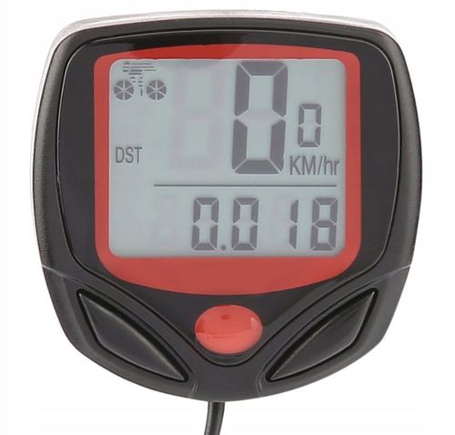 LICZNIK ROWEROWY LCD PRĘDKOŚĆ PRZEBIEG ZEGAR na Arena.pl