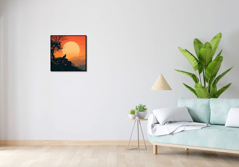 Plakat 50x50cm Kocie Wzgórze zdjęcie 4