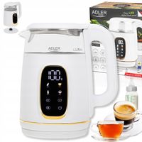 Czajnik elektryczny Adler PowerKettle 1305WG 2200 W 1,7 l czarny