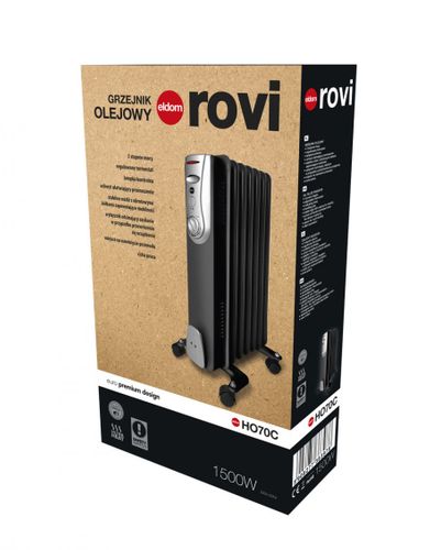 Grzejnik olejowy ELDOM HO70C 1500W na Arena.pl
