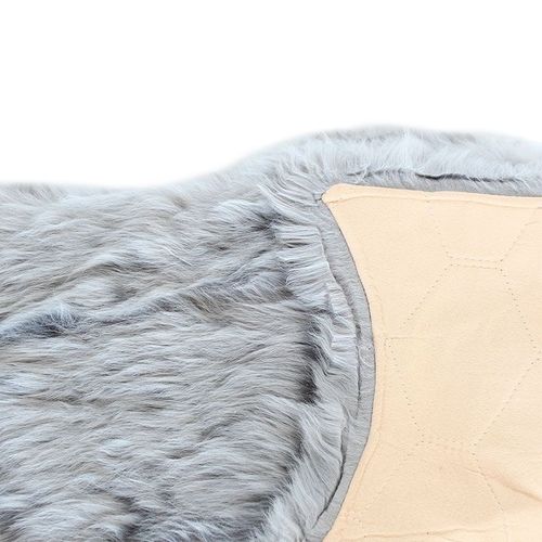 Dywan sztuczna skóra do salonu ekoskóra dywanik do sypialni szary 60x90cm UC20235LG na Arena.pl