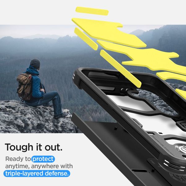 spigen tough armor galaxy s24 black zdjęcie 11