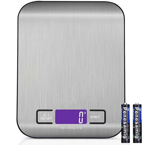 Cyfrowa waga kuchenna LCD YYQ Srebrna na Arena.pl