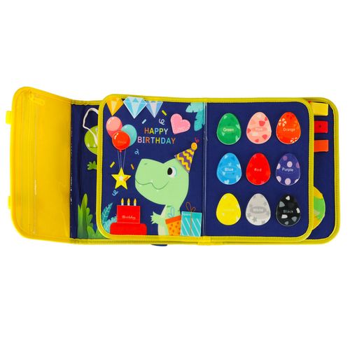 Tablica Manipulacyjna Sensoryczna Montessori Walizka Edukacyjna dla Dzieci na Arena.pl