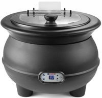 KOCIOŁEK ELEKTRYCZNY DO ZUPY BIGOSU LECZO 8L ENERGOOSZCZĘDNY | HENDI 860502