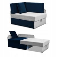 narożnik dziecięcy denis duo rozkładany pojemnik łóżko dzieci materac kubuś