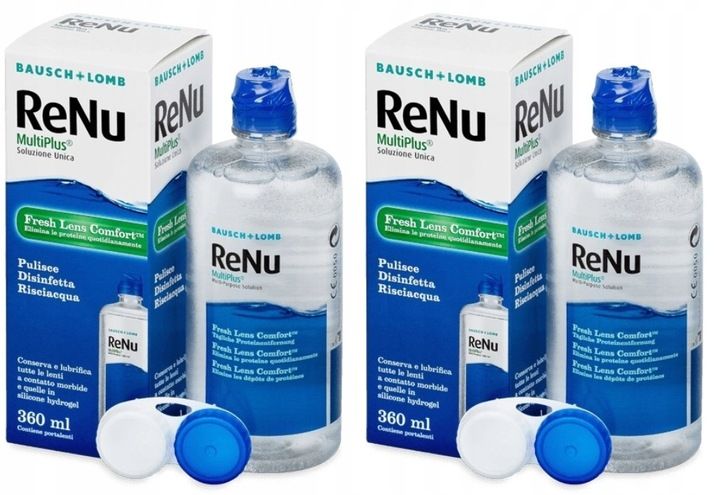 Płyn do soczewek ReNu MultiPlus 360 ml BauschLomb zdjęcie 2