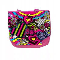 ZESTAW KREATYWNY POKOLORUJ SWOJĄ TOREBKE PROJEKTUJ TREND FASHION MARKERY