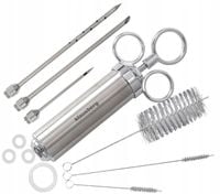 Strzykawka do marynowania mięsa Klausberg 60 ml INOX 3 igły