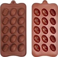Foremki sylikonowe czekoladeki wielkanocne 3szt