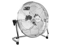 Wentylator podłogowy 12/30cm 70W cyrkulator SREBRNY