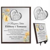 25 ROCZNICA ŚLUBU JUBILEUSZ 10 40 50 GRAWER GARTIS