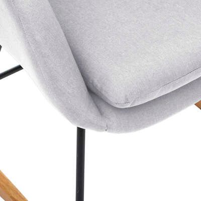 Fotel bujany Pera szara na Arena.pl