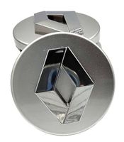 RENAULT DEKIELKI na felgi zaślepki felg KAPSLE kołpaczki 59mm 4 szt