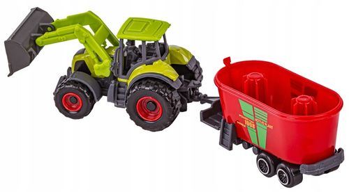 ZESTAW Traktorów TIR FARMA dla Dzieci Kombajn Zwierzęta Pojazdy Rolnicze na Arena.pl