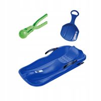 Sanki RACE + ślizg KID + kulkomat IKUL1, Niebieski