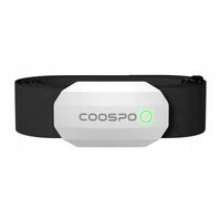 COOSPO WODOODPORNY CZUJNIK TĘTNA ELASTYCZNA OPASKA BLUETOOTH Z APLIKACJĄ