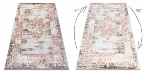 RUG/LU/IONA/FRAME3/BEIGE+PINK/80x150 na Arena.pl