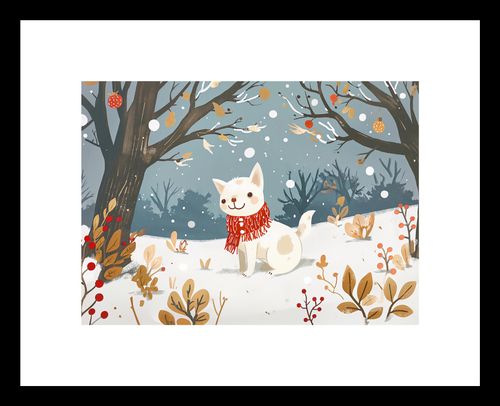 Plakat 18x13cm Śnieżny Kompan na Arena.pl