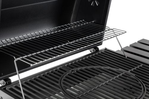 Grill ogrodowy węglowy ruszt żeliwny wózek Carbo - Angul II PREMIUM. na Arena.pl