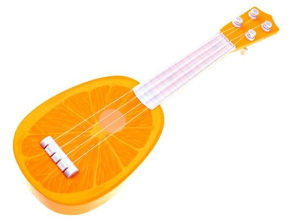 Owocowa ukulele GITARA dla dzieci gitarka IN0033 zdjęcie 2