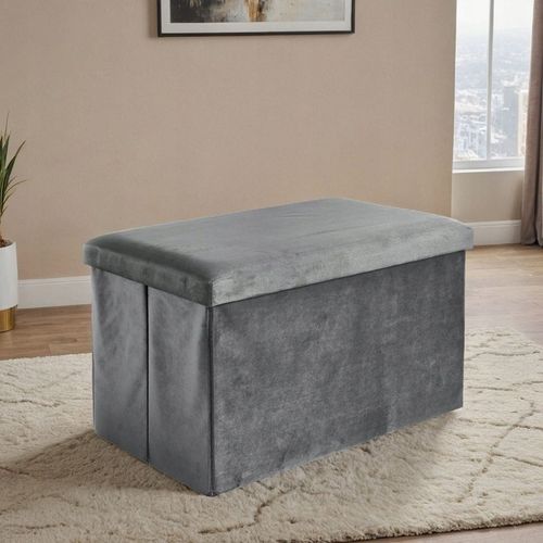 PUFA WELUROWA OTWIERANA SKŁADANA SKRZYNIA POJEMNIK ZE SCHOWKIEM LOFT na Arena.pl