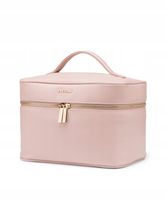 Kosmetyczka Damska Podróżna Na Prezent Duża PUCCINI Różowa QML002-3C