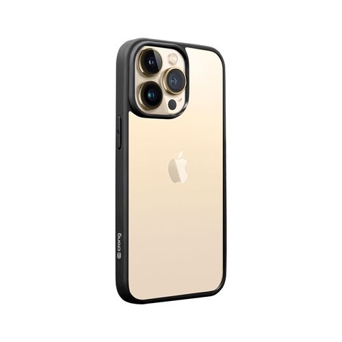 Crong Clear Cover - Etui iPhone 13 Pro Max (czarny) na Arena.pl