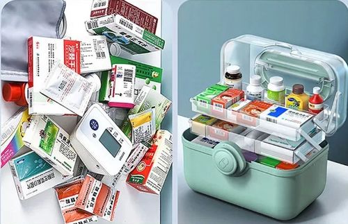 ORGANIZER NA LEKI POJEMNIK ZAMYKANY PUDEŁKO KASETKA APTECZKA 34x23x22 cm XL na Arena.pl