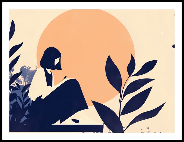 Plakat 80x60cm Kontemplacja zdjęcie 3