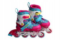 Rolki Laubr Sport YX-0153-GM różowe regulowane r 35-38