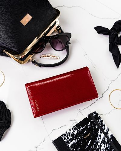 elegancki portfel damski na magnes - peterson na Arena.pl