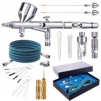 Aerograf z akcesoriami Technic AB12S D