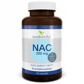 Medverita NAC 200 mg 180 kaps. AMINOKWASY, N-ACETYLO-L-CYSTEINA