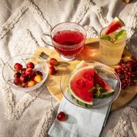 Szklanki do drinków wody zestaw Altom Design Daisy 290 ml 12 sztuk