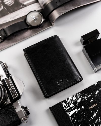 skórzany portfel męski na karty — peterson na Arena.pl
