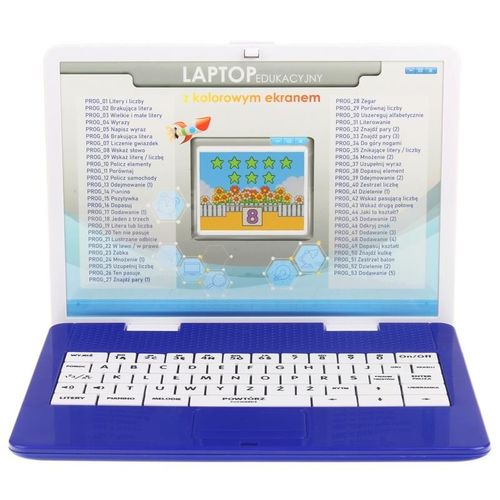 Laptop Edukacyjny dla Dzieci 53 Programy PL Nauka na Arena.pl