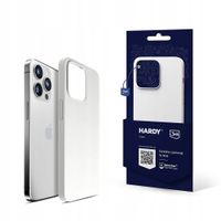 Etui na Apple iPhone 14 Pro - 3mk HARDY Silicone MagCase White