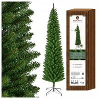 Choinka sztuczna SLIM 240 cm zielona Jodła ołówkowa wąska 70cm