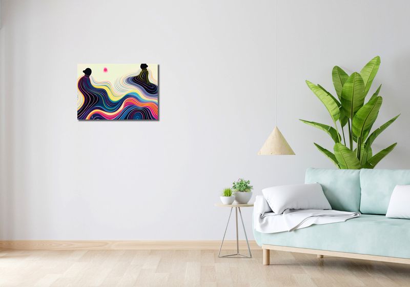 Obraz 60x40cm Wodnista Tafla zdjęcie 2