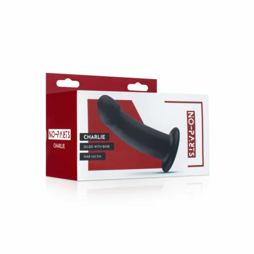 no-parts charlie model 14,5 cm czarny z przyssawką silikonowy na Arena.pl
