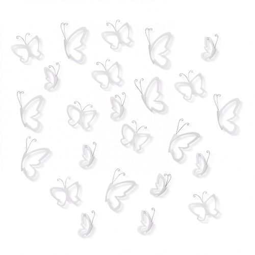 UMBRA dekoracja ścienna MONARCHY biała na Arena.pl