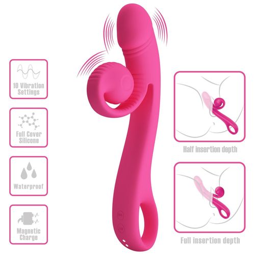 pretty love - love romance beau snail rabbit - hot pink na Arena.pl