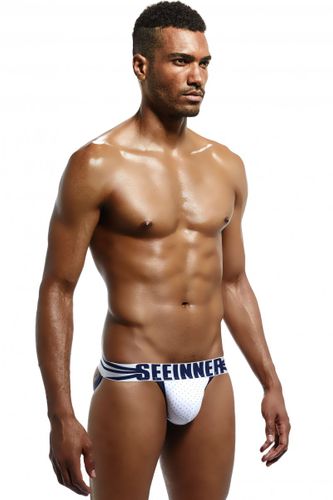 Jockstrap SEEINNER Magic Dots (White+Navy) XL na Arena.pl