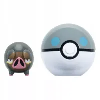 Zabawka dla dziecka - zestaw trenera Pokemon - Figurka Lechonk + Pokeball