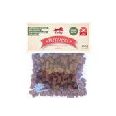 Braverl | przysmak z mięsa łososia dla psa i kota 100g | kwasy Omega